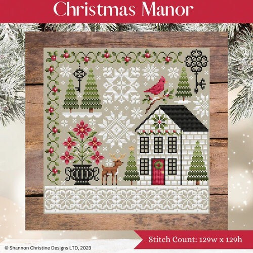 Cross stitch pattern sampler - cross,