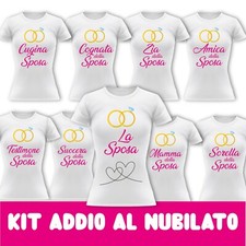 Maglietta donna kit addio al