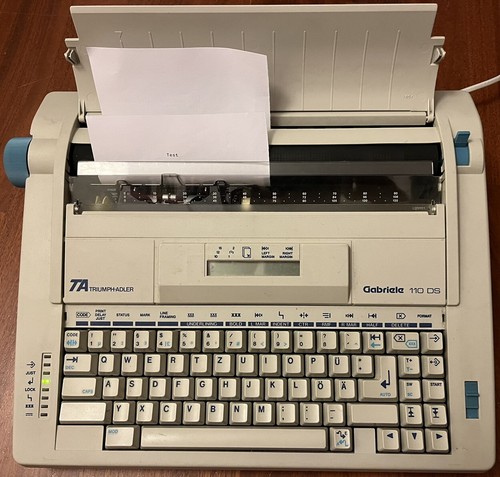 Macchina scrivere elettrica - da,