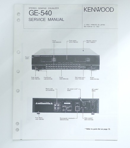 Equalizzatore grafico stereo