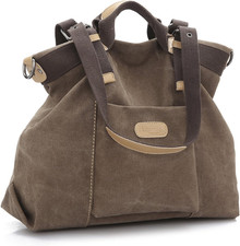 Borsa a Mano Grande in Tela