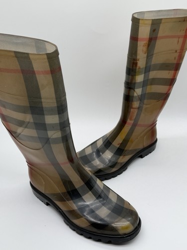 Stivali pioggia burberry - stivali, da