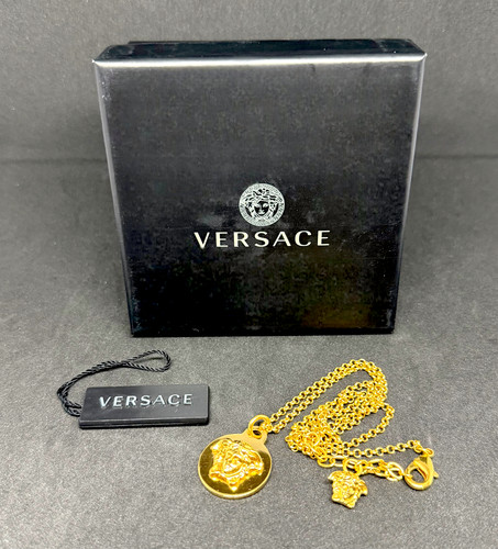 Collana con ciondolo versace - collana,