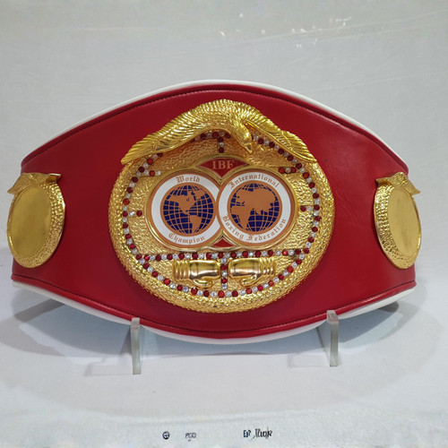 Ibf world champion boxing belt - ibf,