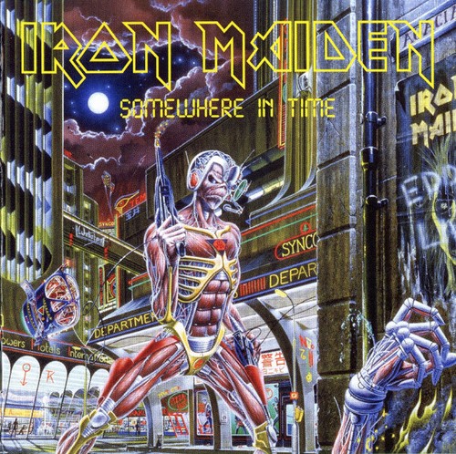 Iron maiden somewhere in - maiden,