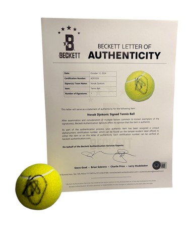 Novak djokovic autografo - djokovic,