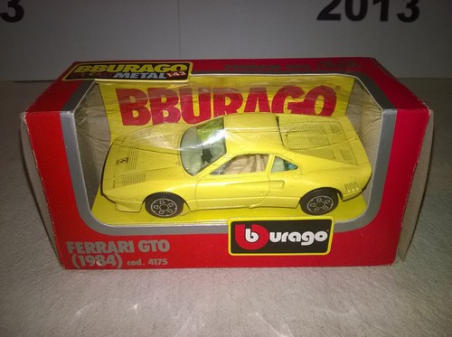 Ferrari gto 1984 burago - ferrari, 1984-burago