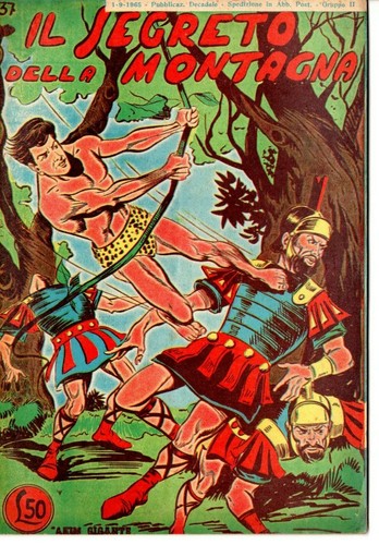 Fumetto akim gigante albo - akim, f.to