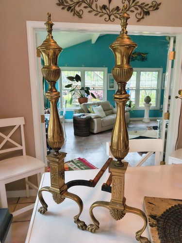 Camino vintage andirons - camino,