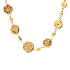 Chanel Coco Mark Logo Necklace