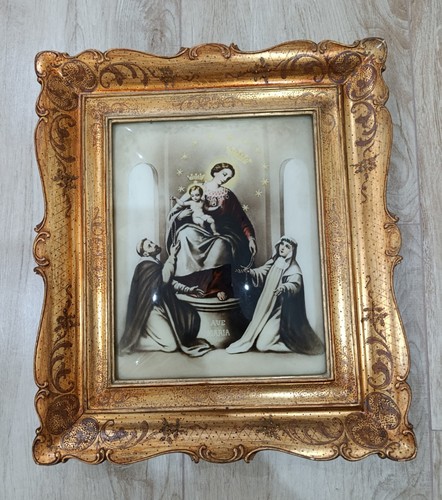 Raro antico quadro madonna - raro,