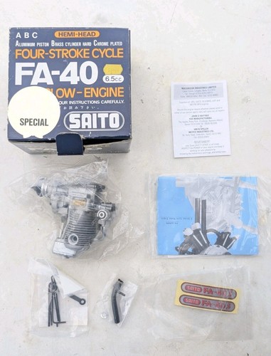 Saito motore glow - fa-40,