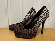 GUCCI Plateau Pumps Ponyhaar