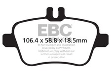 EBC Yellowstuff Rear Brake Pad
