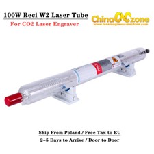 Tubo laser RECI W2 100W per macchina incisione/taglio laser CO2 tubo vetro laser