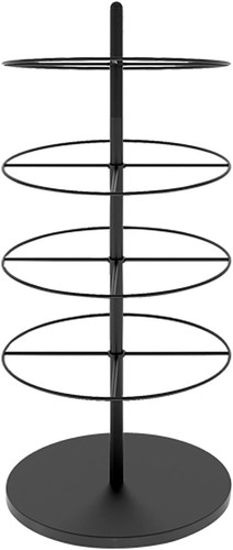 Espositore rotondo girevole - , a