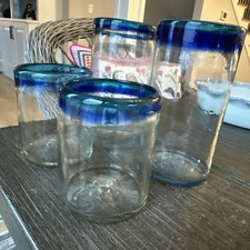 Bicchieri messicani soffiati a