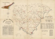 Pianta del Territorio Comunitativo di Pontassieve 1 a 25,000