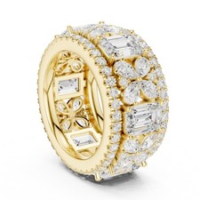 Anello eternità con diamanti