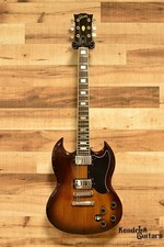 Gibson 1980 SG Standard - Tobacco Sunburst con chitarra elettrica usata HC