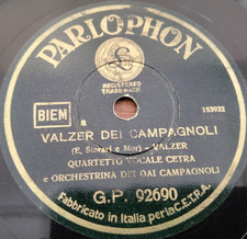 Giri quartetto cetra - 78, giri-10"quartetto