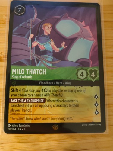 Lorcana milo thatch - milo, king