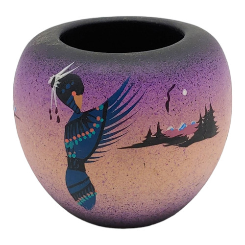Vaso fioriera ceramica navajo - vaso,