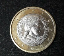 Moneta 1 euro LETTONIA LATVIJAS 2014 - Fanciulla Lettone - 