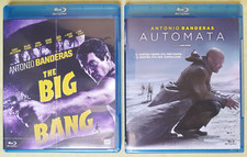 ANTONIO BANDERAS: THE BIG BANG (2011) + AUTOMATA (2014) - 2 BLU-RAY ITALIANI