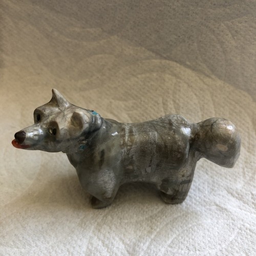 Zuni lupo cane fetish dettagli - zuni,