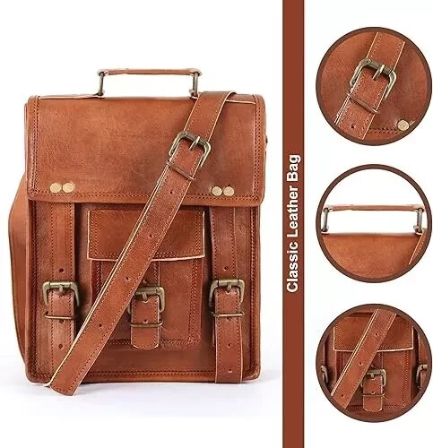 Borsa vera pelle - in, messenger