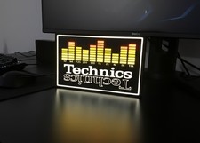 Technics Equalizzatore Lightbox con Presa USB C, Stampato in 3D