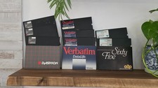 Lotto 8 floppy disk da 5,25
