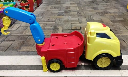 Camion con gru vintage - con,