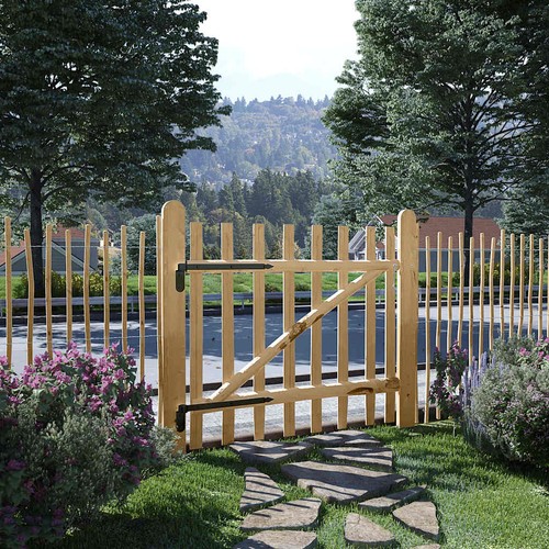 Cancello singolo per recizione - singolo,