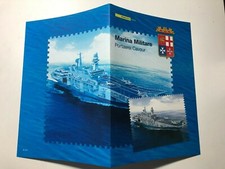2006 Poste Italiane Filatelia Folder Filatelico Marina Militare Portaerei Cavour