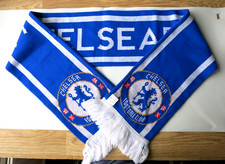 NUOVA sciarpa CHELSEA FC blu e
