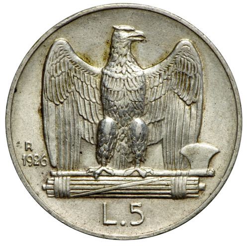 Italia lire 1926 - 5,