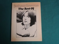 L68-THE BEST OF  JACKSON  BROWNE-SPARTITO MUSICA CHITARRA CONCERTO SUONO