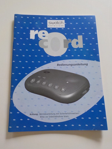 Manuale istruzioni swatch - manuale,