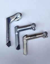 Lotto 3 attacchi manubrio 1" (25.4mm) per MTB vintage 80mm, 110mm, 130mm