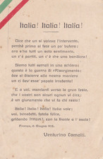 15703 - 1st WORLD WAR, SONNET