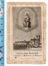 Santino - Holy Card - Santino Merlettato - Madonna con Bambino - Ottobeuren