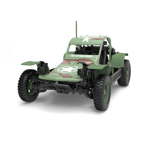 Kit veicolo militare 4wd - 1/16,