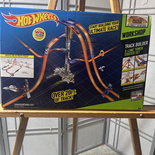Hot wheels track builder set - hot,