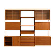 Libreria Poul Cadovius Midcentury - mensola da parete Royal Systems Cado