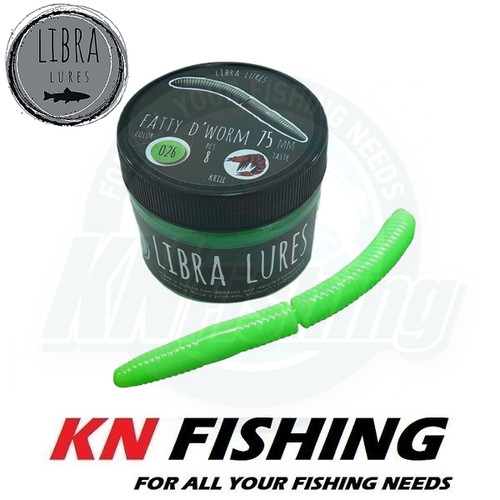 Libra lures fat worm - libra, d'worm