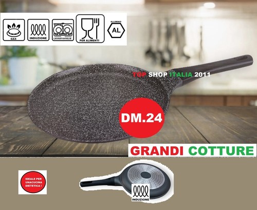 Crepiera antiaderente stone - antiaderente,