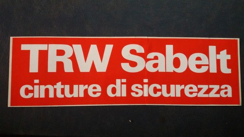 Adesivo sticker trw sabelt - sticker,
