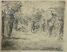 BARBISAN GIOVANNI (Treviso, 1914 - Orbetello, 1988) SENZA TITOLO s. d. inciso c